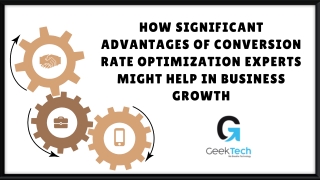 Conversion Rate Optimization Experts | Geek Tech