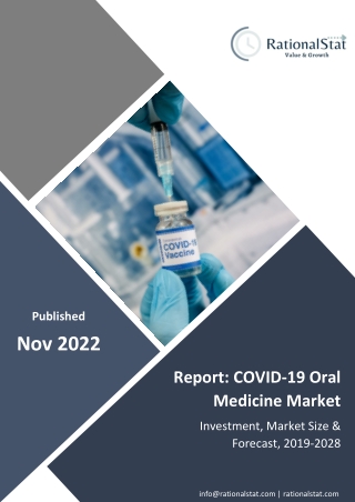 COVID-19 Oral Medicine Market | RationalStat