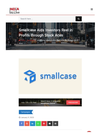 Smallcase Aids Investors Reel in Profits through Stock Aces