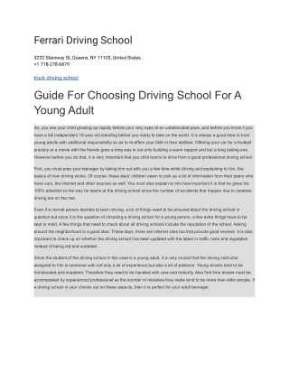 Ferrari Driving School (1)