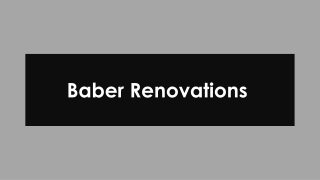 Building Maintenance