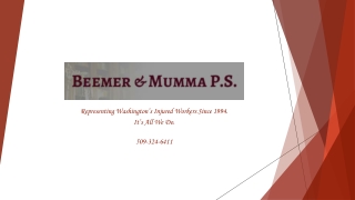 Beemer & Mumma P.S.  L&I Spokane Washington  Workers Compensation