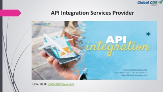 API Integration Services Provider