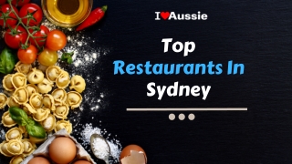 Top Chinese Restaurants in Sydney