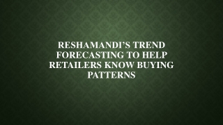 ReshaMandi’s trend forecasting to help retailers know buying patterns