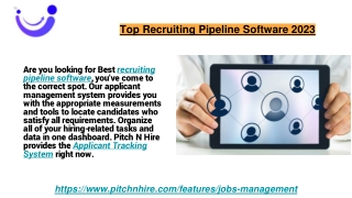 Top Recruiting Pipeline Software 2023