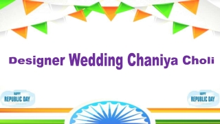 Designer Wedding Chaniya Choli