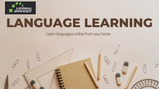 Online Language Tutoring - Verbal Bridges