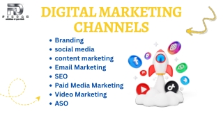 Digital marketing channels