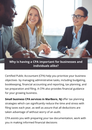 Why is having a CPA important for businesses and individuals alike?