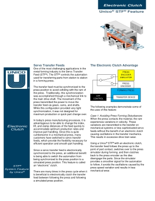 Electronic Clutch | Unico