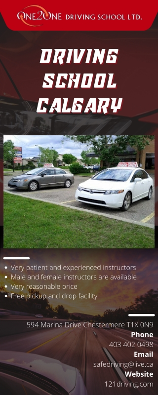 Driving School Calgary, Best Driving Lessons Calgary