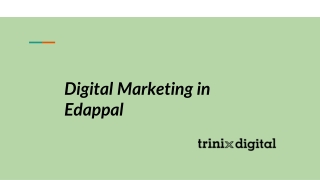 Digital Marketing in Edappal, Malappuram