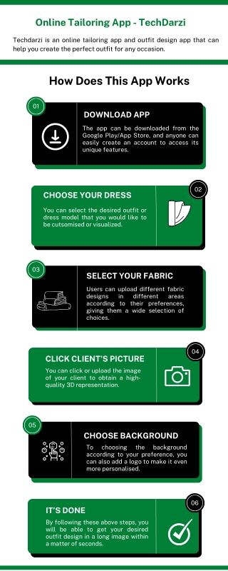 Online Tailoring App - TechDarzi