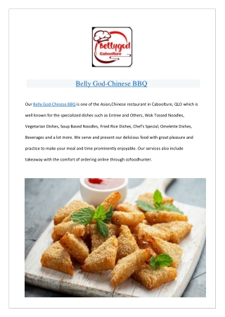 Upto 20% Offer - Order Now at BellyGod Caboolture Menu