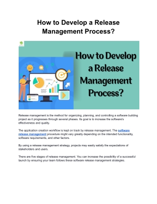 How to Develop a Release Management Process?