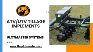 ATV & UTV Tillage Implements