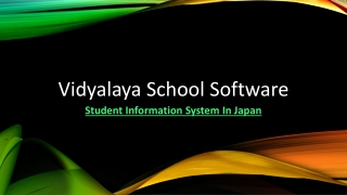 Student Information System in Japan | University Management Software