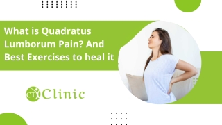 Best Exercises That Help Healing Quadratus Lumborum Pain | CT Clinic