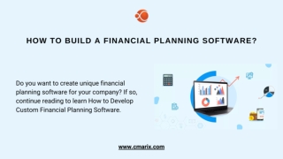 How Can Custom Financial Planning Software Be Developed?