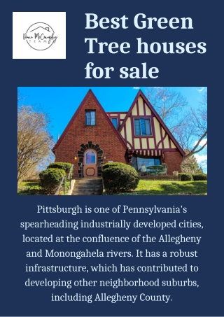Best Green Tree houses for sale