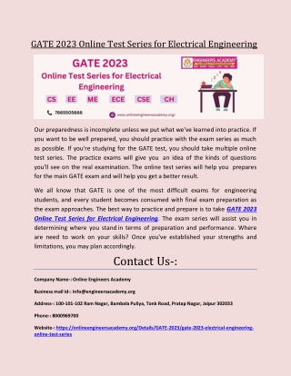 GATE 2023 Online Test Series for Electrical Engineering 10-01-2023 (1)