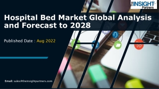 Hospital Bed Market is expected to grow from US$ 3,214.96 million in 2028
