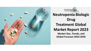 Neutropenia Biologic Drug Treatment Market 2023 : Growth, Industry Trends