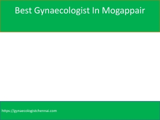 best gynaecologist in Mogappair