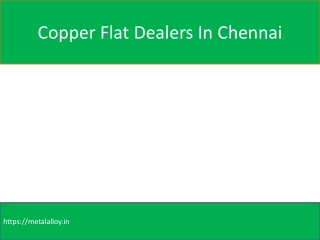 Copper Rod Dealers In Chennai