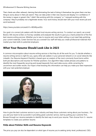 A 24 hour resume writing service Success Story You'll Never Believe