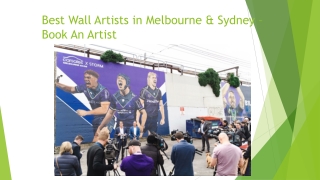 Best Wall Artists in Melbourne & Sydney – Book An Artist