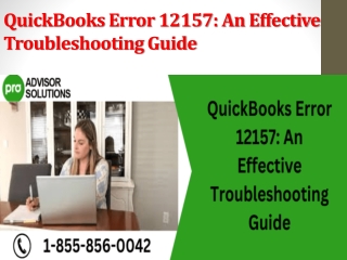 QuickBooks Error 12157  An Effective Troubleshooting Guide