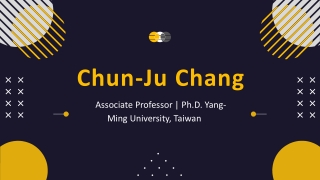 Chun-Ju Chang - An Experienced Researcher