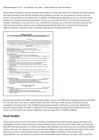 Enough Already! 15 Things About certified resume writer We're Tired of Hearing