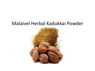 Buy Kadukkai Powder Online | Haritaki Powder - Online