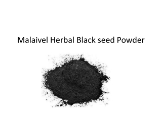 Organic Nigella Sativa Seed Powder | Kalonji/Black Cumin Seed Powder