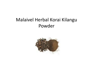 Korai Kilangu Powder | Koraikilangu/Nagarmotha Podi Online