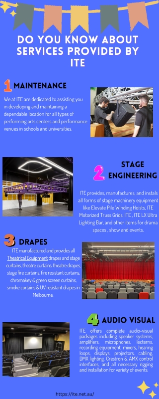 The four main services provided by ITE
