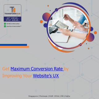 Get Maximum Conversion Rate by Improving Your Website’s UX