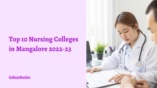 Top 10 Nursing Colleges in Mangalore 2022-23