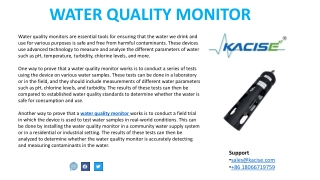 Proof That WATER QUALITY MONITOR Really Works