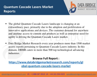 Quantum Cascade Lasers Market-SE