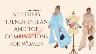 Alluring Trends In Jean And Top Combinations For Women