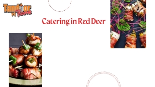 Catering in Red Deer