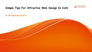 Simple Tips For Attractive Web Design In Cork