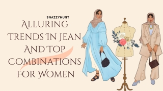 Alluring Trends In Jean And Top Combinations For Women