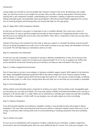 Ask Me Anything: 10 Answers to Your Questions About weight loss