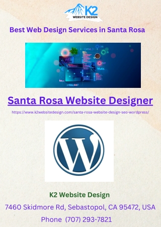 Best Web Design Services in Santa Rosa