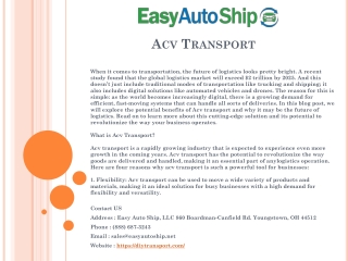 Acv Transport